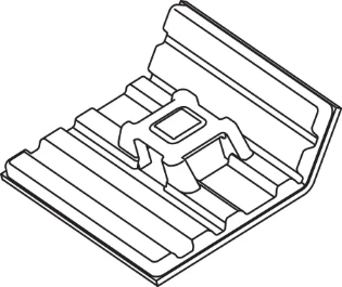 HellermannTyton - Bevestigingssokkel en -element voor kabelbundelband - FMB4APT-A-PA66HS-BK 151-02219 12081647
