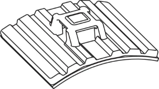 HellermannTyton - Bevestigingssokkel en -element voor kabelbundelband - FMB4APT-A-PA66HS-BK 151-02219 12081706