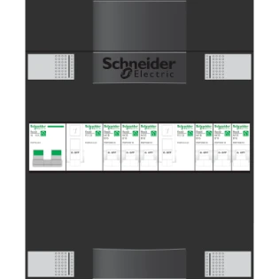 Schneider Electric - Groepenkast, geassembleerd - ADV1A206A ADV1A206A 12173733