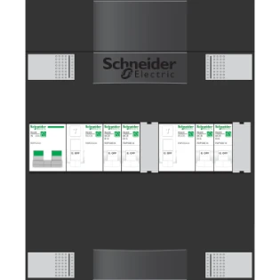 Schneider Electric - Groepenkast, geassembleerd - ADV1A204A ADV1A204A 12184435