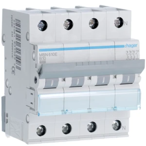 Hager - Installatieautomaat - MBN610E MBN610E 12313690