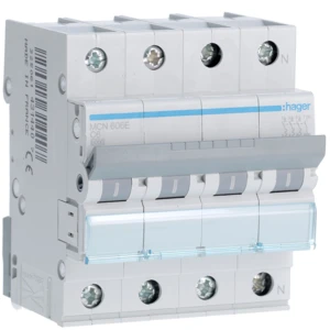 Hager - Installatieautomaat - MCN606E MCN606E 12313698