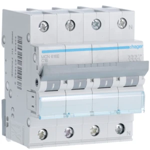 Hager - Installatieautomaat - MCN616E MCN616E 12313700