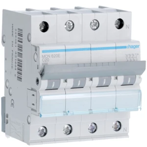 Hager - Installatieautomaat - MCN620E MCN620E 12313701