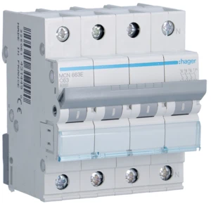 Hager - Installatieautomaat - MCN663E MCN663E 12313706