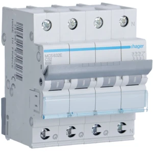 Hager - Installatieautomaat - MCS632E MCS632E 12313709