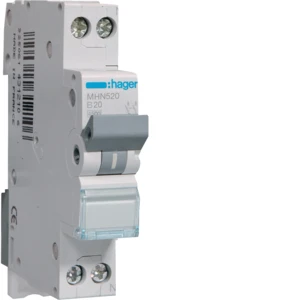 Hager - Installatieautomaat - MHN520 MHN520 12313711