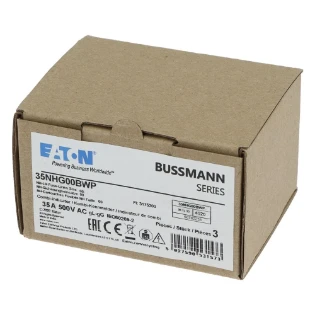Eaton - Smeltpatroon (mes) - NH 35A 500V gG SIZE 00 WEATHER RESI 35NHG00BWP 12381520