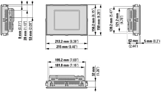 Eaton - Grafisch paneel - XV-363-57-C00-A00-1B 197664 12388023