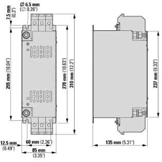 Eaton - Toebehoren/onderdelen voor frequentieregelaar - DX-EMC34-100-L 174611 12388038