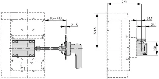 Eaton - Bedieningsknop voor vermogensschakelaar - NZM4-XSR-L 289808 12388422