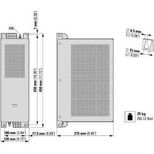 Eaton - Toebehoren/onderdelen voor frequentieregelaar - DX-SIN3-006-A 184492 12388520