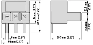 Eaton - Aansluitklem stroomrail - BK50/3-PKZ4-E 272165 12388949