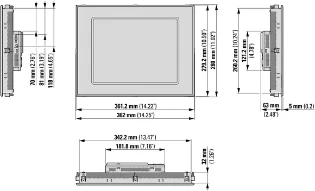 Eaton - Grafisch paneel - XV-363-12-C00-A00-1B 197666 12389178