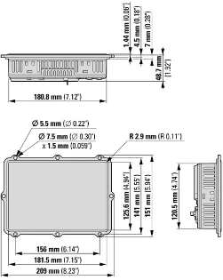Eaton - Grafisch paneel - XV-313-70-C00-A00-1C 191059 12389203