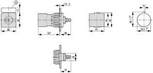 Eaton - Besturingsschakelaar - T0-8-8272/EZ 029362 12389545