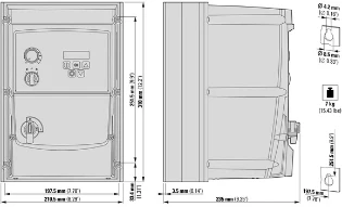 Eaton - Frequentieregelaar =< 1 kV - DC1-32018FB-A6SOE1 199422 12389549