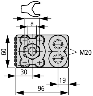 Eaton - Drukschakelaar - MCS4 019711 12389704