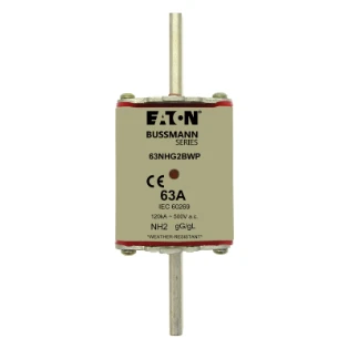 Eaton - Smeltpatroon (mes) - NH 63A 500V gG SIZE 2 WEATHER RESIS 63NHG2BWP 12390973
