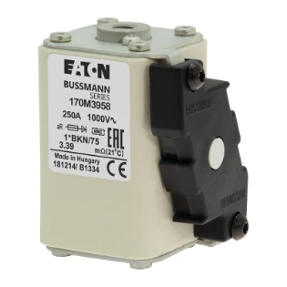 Eaton - HRC zekering - FUSE 250A 1000V 1*BKN/75 AR 170M3958 12394773