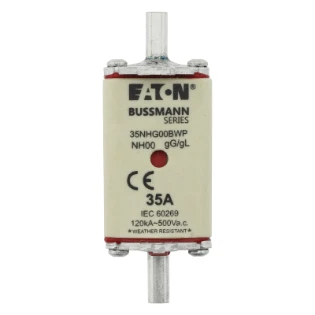 Eaton - Smeltpatroon (mes) - NH 35A 500V gG SIZE 00 WEATHER RESI 35NHG00BWP 12406058