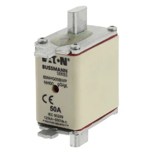 Eaton - Smeltpatroon (mes) - NH 50A 500V gG SIZE 00 WEATHER RESI 50NHG00BWP 12410730
