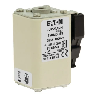 Eaton - HRC zekering - FUSE 250A 1000V 1*BKN/75 AR 170M3958 12420337