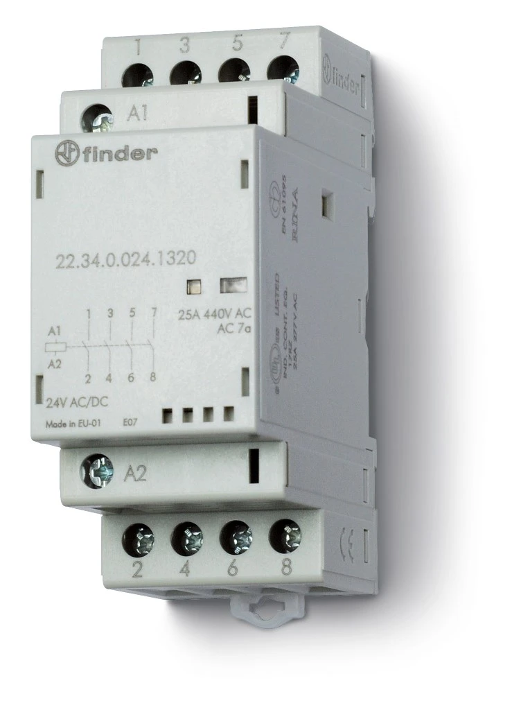 Finder Magneetschakelaar 22.34.0.024.1320 22.34.0.024.1320 124761
