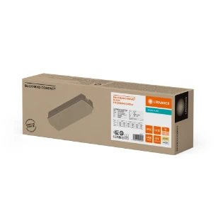 Ledvance - Plafond-/wandarmatuur - BLKH COMP RC V 8W CPS IP65 BK 4099854290480 12614896