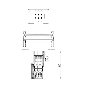 Siemens - Bedieningselement /centraalplaat schakelmateriaal - 5TG4830-1 5TG48301 126361