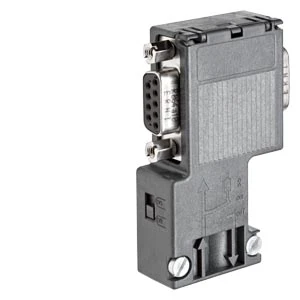 Siemens Rechthoekige connector, set (industrieconnector) 6ES7972-0BB12-0XA0 6ES79720BB120XA0 12701