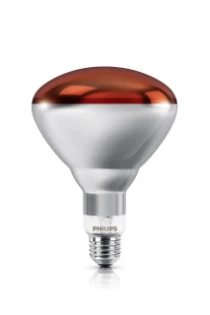 Philips - IR-lamp - BR125 IR 150W E27 230-250V RED 1CT/10 8711500575203 12887648
