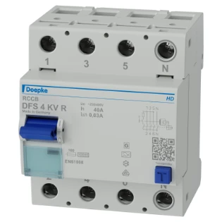 Doepke - Aardlekschakelaar - DFS4 040-4/0,03-A KV R HD 09134919HD 12890742