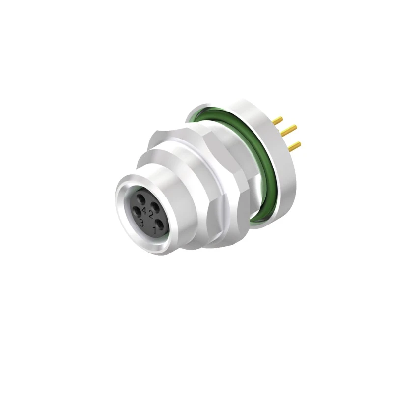 Weidmüller Ronde connector, inbouw (PCB) SAIE-M8B-4-H5.5TL 2421610000 129294