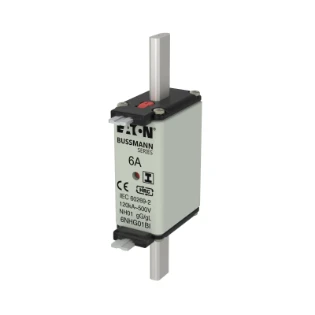 Eaton - Smeltpatroon (mes) - BUSSMANN 6A 500V GG 01 6NHG01BI 12930809