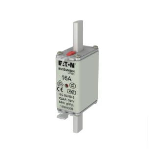 Eaton - Smeltpatroon (mes) - NH FUSE 16A 500V GG/GL SIZE 0 16NHG0B 12930843