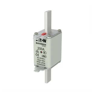 Eaton - Smeltpatroon (mes) - NH FUSE 200A 500V GL/GG SIZE 02 DUA 200NHG02B 12931227