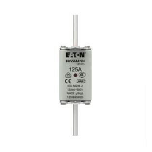 Eaton - Smeltpatroon (mes) - NH FUSE 125A 500V GG/GL SIZE 02 125NHG02B 12931734
