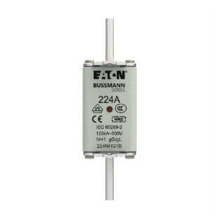 Eaton - Smeltpatroon (mes) - NH FUSE 224A 500V GG/GL SIZE 1 224NHG1B 12931743