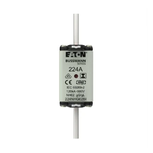 Eaton - Smeltpatroon (mes) - NH FUSE 224A 500V GL/GG SIZE 02 224NHG02BI 12931839