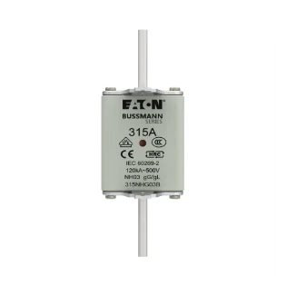 Eaton - Smeltpatroon (mes) - NH FUSE 315A 500V GG/GL SIZE 03 315NHG03B 12931875