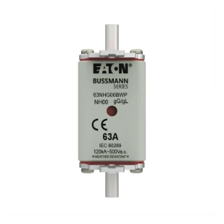 Eaton - Smeltpatroon (mes) - NH  63A 500V gG SIZE00 WEATHER RESI 63NHG00BWP 12932172