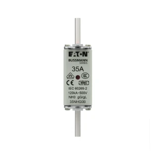 Eaton - Smeltpatroon (mes) - NH FUSE 35A 500V GG/GL SIZE 0 35NHG0B 12932188