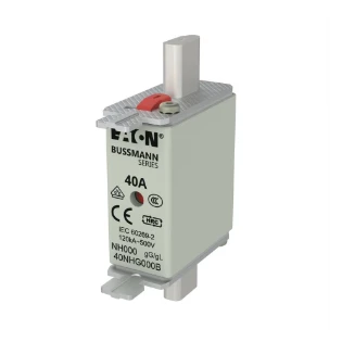 Eaton - Smeltpatroon (mes) - NH FUSE 40AMP 500V SIZE 000 GG MGL 40NHG000B 12932336