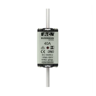 Eaton - Smeltpatroon (mes) - NH FUSE 40A 500V GL/GG SIZE 02 40NHG02BI 12932358