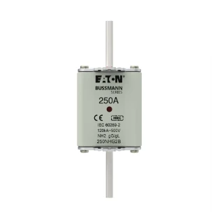 Eaton - Smeltpatroon (mes) - NH FUSE 250A 500V gG SIZE 2 DUAL IN 250NHG2B 12932415