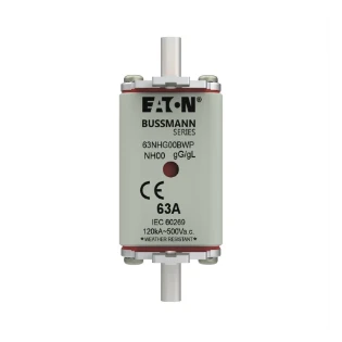 Eaton - Smeltpatroon (mes) - NH  63A 500V gG SIZE00 WEATHER RESI 63NHG00BWP 12932530