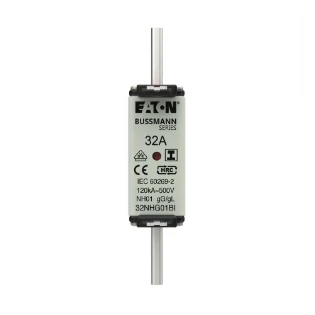 Eaton - Smeltpatroon (mes) - NH FUSE 32A 500V GL/GG SIZE 01 32NHG01BI 12932977