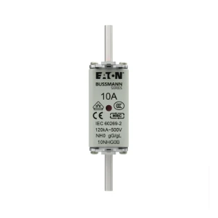 Eaton - Smeltpatroon (mes) - NH FUSE 10A 500V GG/GL SIZE 0 10NHG0B 12933490