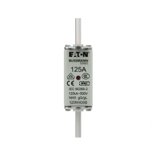 Eaton - Smeltpatroon (mes) - NH FUSE 125A 500V GG/GL SIZE 0 125NHG0B 12933622